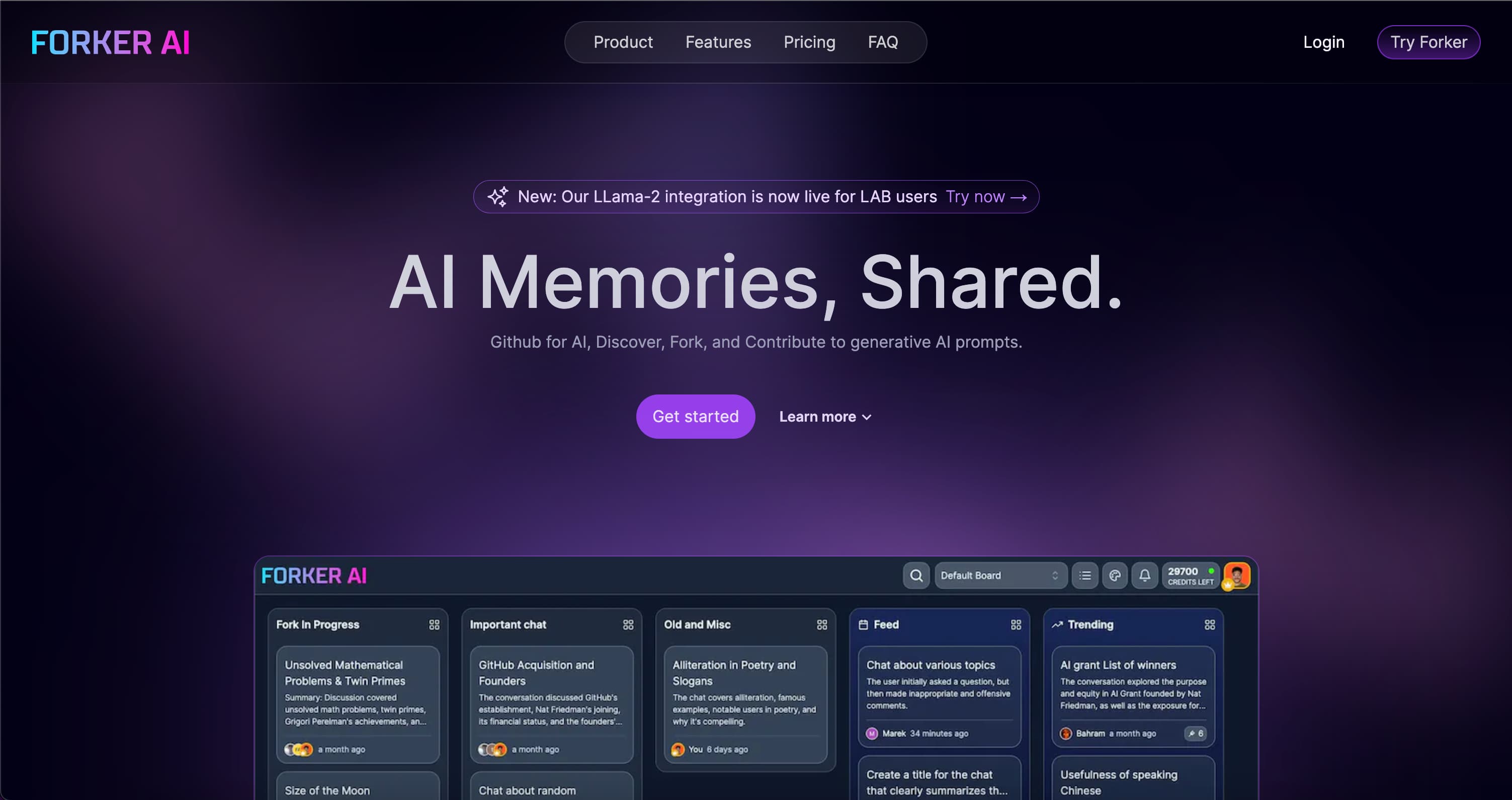 Forker AI project preview
