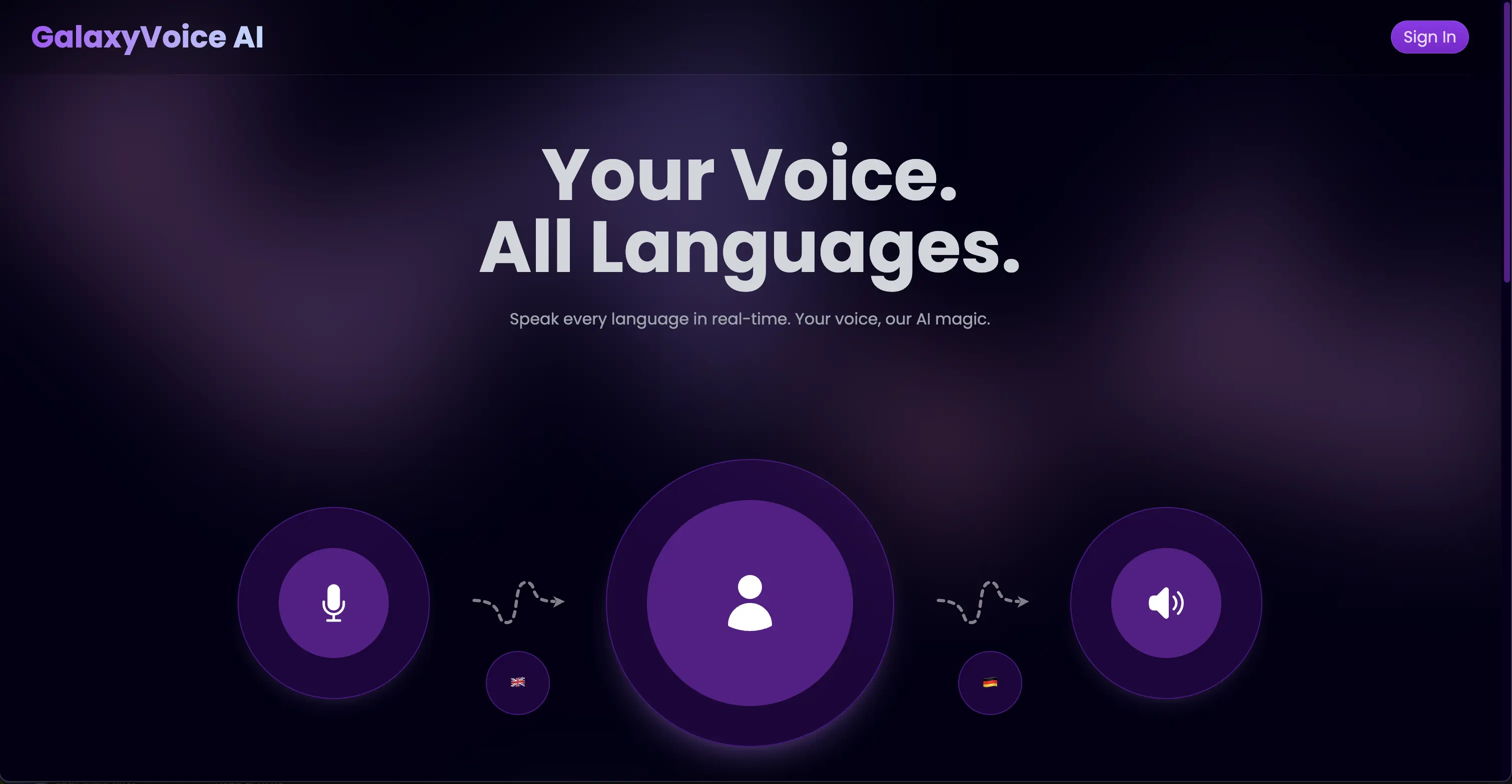 GalaxyVoice project preview